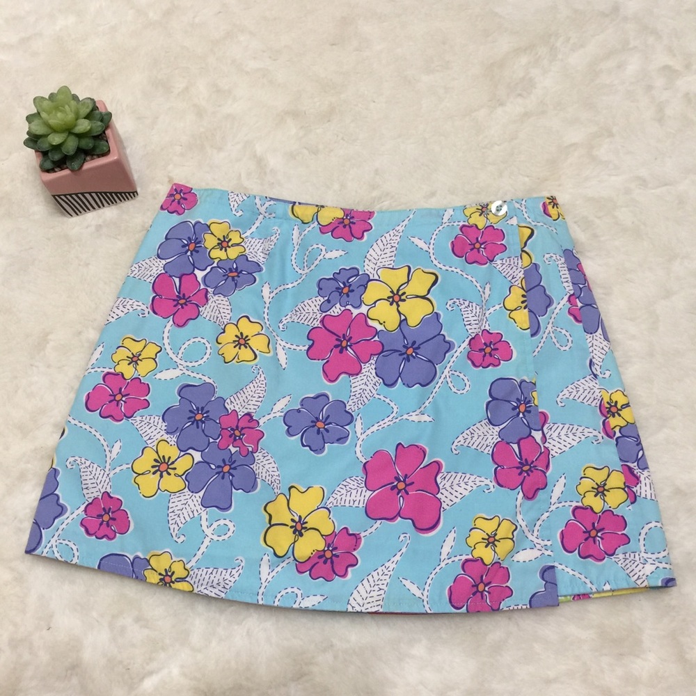Lilly Pulitzer Reversible Wrap Skirt
